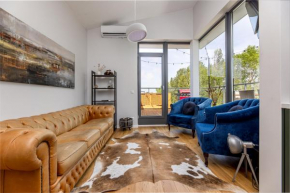#stayhere - Apartment with Terrace BBQ at Šventosios Vartai